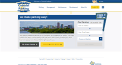 Desktop Screenshot of colonialparking.com